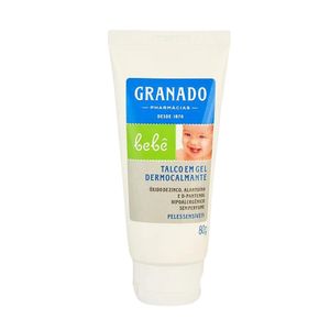 Talco em Gel Dermocalmante Bebê Granado Peles Sensíveis 80g