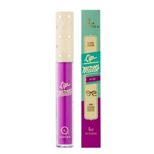 Batom Líquido Latika Lip Matte Rosa Nº60 4ml