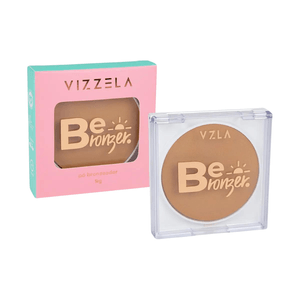 Pó Bronzeador Be Bronzer Vizzela Cor 01 Sunshine 9g