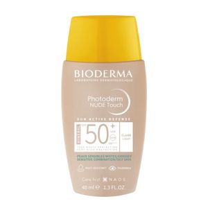 Protetor Solar Facial com Cor Bioderma Photoderm Nude Touch FPS 50+ 2.0 40ml