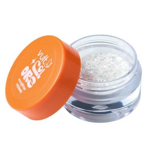 Ecoglitter Multifuncional Vult Colors Chuva de Prata 1g