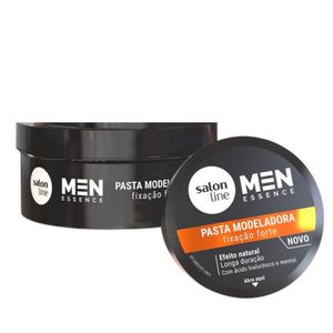 Pasta Modeladora Salon Line Men Essence Fixação Forte Efeito Natural 60g