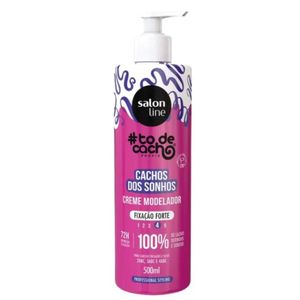 Creme Modelador Salon Line #todecacho Cachos dos Sonhos Fixação Forte 500ml