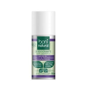 Desodorante Roll-On Boni Natural Coco e Magnésio 55ml