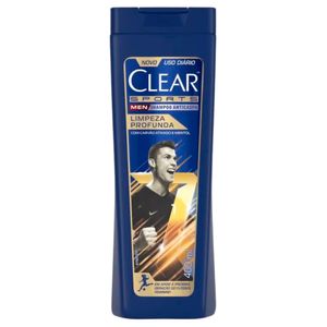 Shampoo Anticaspa Clear Sports Men Limpeza Profunda 400ml