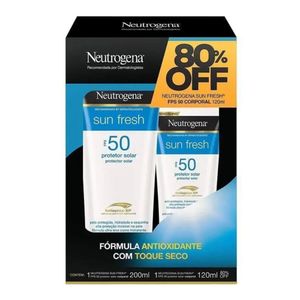Kit Neutrogena Sun Fresh FPS50