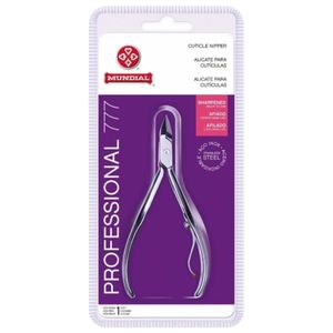 Alicate de Cutícula Mundial Professional Pro Inox 777 1 Unidade