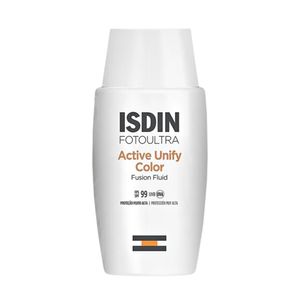 Loção Uniformizadora ISDIN Foto Ultra Active Unify Fusion Fluid Color FPS 99 50ml