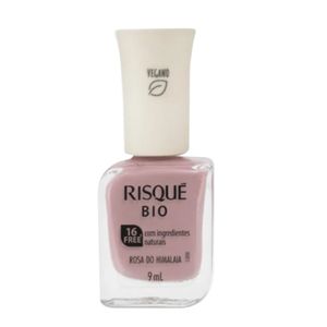 Esmalte Cremoso Risqué Bio Rosa Do Himalaia 9ml