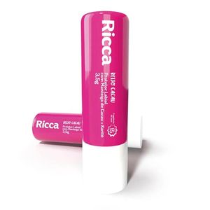 Protetor Labial Ricca Com Manteiga de Cacau + Karitê Fps 15