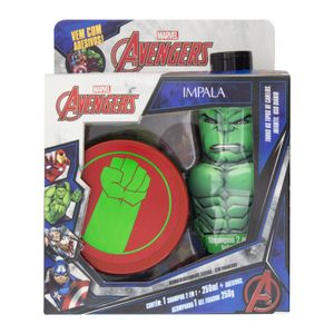 Kit Shampoo Impala Avengers 250ml +Gel 250g Hulk