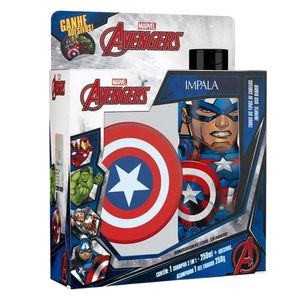 Kit Shampoo Impala Avengers 250ml +Gel 250g Capitão America