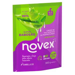 Refil de Creme de Tratamento Novex Super Babosão 300g