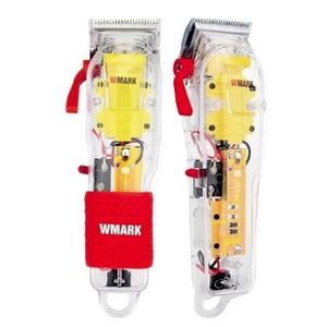 Máquina De Cortar Cabelo Profissional Wmark Ng-108 Transparente