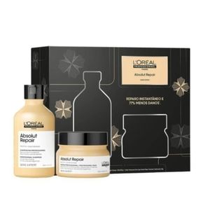 Kit L'Oréal Professionnel Absolut Repair Shampoo 300ml + Máscara 250g