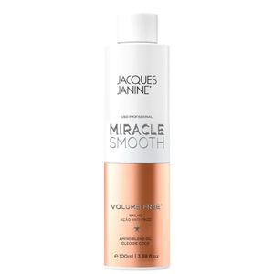 Óleo de Coco Jacques Janine Professionnel Miracle Smooth Volume Free 100ml
