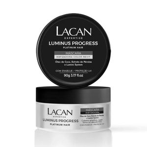 Máscara Matizadora Lacan Luminus Progress Platinum Hair 90g