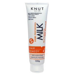 Leave-in Creme Capilar Knut Hair Care Hidratação Profunda Desmaia Cabelo Milk Sem Enxágue 130g