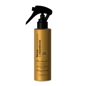 Tônico Finalizador Capilar Acquaflora Força, Crescimento Resistência 120ml