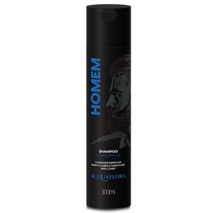 Shampoo Acquaflora Homem Cabelos Normais 300ml