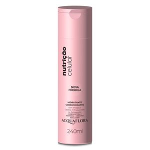 Hidratante Sem Enxágue Condicionante Acquaflora Nutrição Celular 240ml