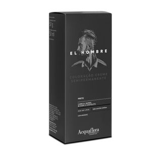 Tonalizante Acquaflora El Hombre Preto 60g