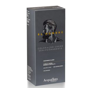 Tonalizante Acquaflora El Hombre Castanho Claro 60g