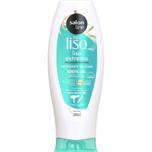 Defrizante Capilar Salon Line Meu Liso Extremo Protetor Térmico 200ml