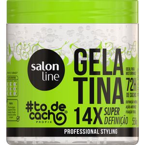 Gelatina Capilar Salon Line #todecacho Não Sai da Minha Cabeça! 550g