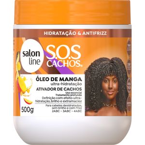 Ativador de Cachos Salon Line S.O.S Cachos Óleo de Manga 500g