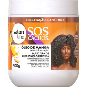 Máscara Capilar de Hidratação Intensa Salon Line S.O.S Cachos Óleo de Manga 500g