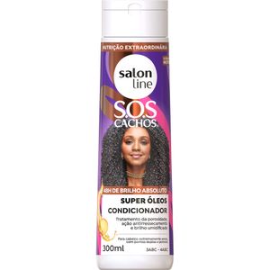 Condicionador Salon Line SOS Cachos Super Óleos 300ml