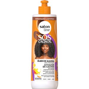 Ativador de Cachos Salon Line SOS Cachos Óleo de Manga 500ml