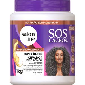 Ativador de Cachos SOS Cachos Super Óleos Salon Line 1kg