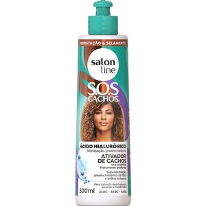 Ativador de Cachos Salon Line S.O.S Cachos Ácido Hialurônico 300ml