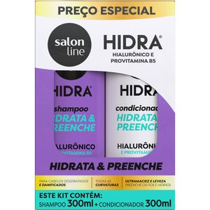 Shampoo + Condicionador Salon Line Hidra Hialurônico 300ml