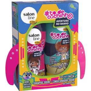 Kit Shampoo + Condicionador Tô de Cachinho Salon Line 300ml