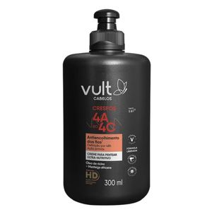 Creme para Pentear Vult Cabelos Crespos 4A ao 4C Ultra Nutritivo 300ml