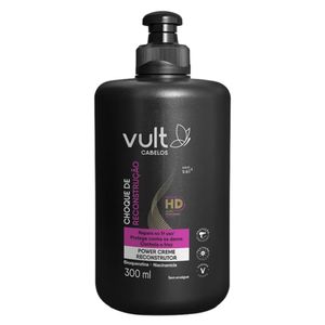Creme Reconstrutor Vult Cabelos Choque de Reconstrução Power 300ml