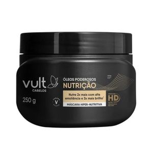 Máscara Capilar Vult Cabelos Óleos Poderosos Nutrição Hiper-Nutritiva 250g