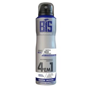 Desodorante Aerossol Herbíssimo Bis Snow Moon 4 em 1 150ml