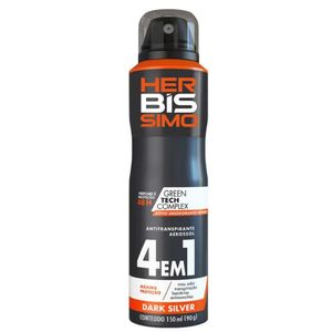 Desodorante Aerossol Herbíssimo Dark Silver 150ml