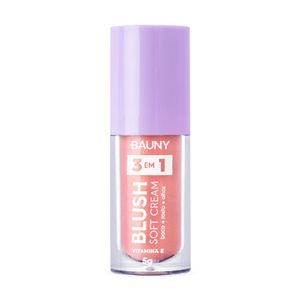 Blush Líquido BaunySoft Cream 3 em 1 Magic 5g