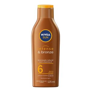 Loção Bronzeadora NIVEA SUN Intense & Bronze FPS 6 125ml