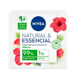 Sabonete em Barra NIVEA Natural & Essencial Hibisco 90g