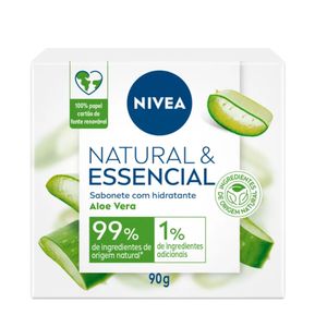 Sabonete em Barra NIVEA Natural & Essencial Aloe Vera 90g