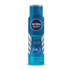Desodorante Antitranspirante Aerosol Nivea Men Fresh Active Masculino 48h 150ml