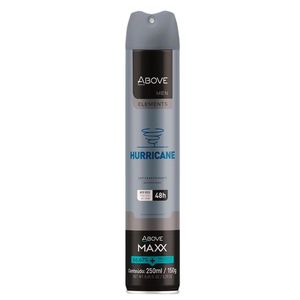 Desodorante Above Men Hurricane Aerosol 250ml
