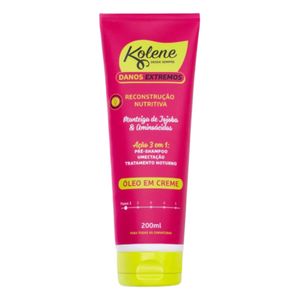 Óleo Em Creme 3 Em 1 Kolene Danos Extremos 200ml