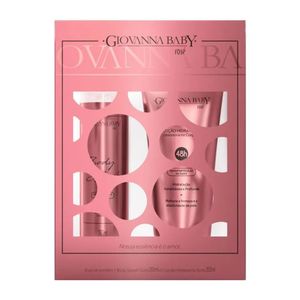 Kit Giovanna Baby Body Splash  + Loção Rosé